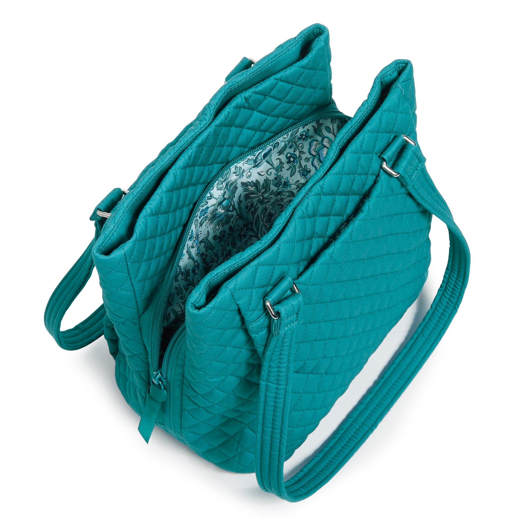 Multi-Compartment Shoulder Bag