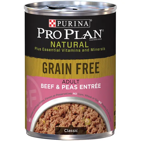 Purina Pro Plan Grain Free Beef and Peas Entree Adult Wet Dog Food