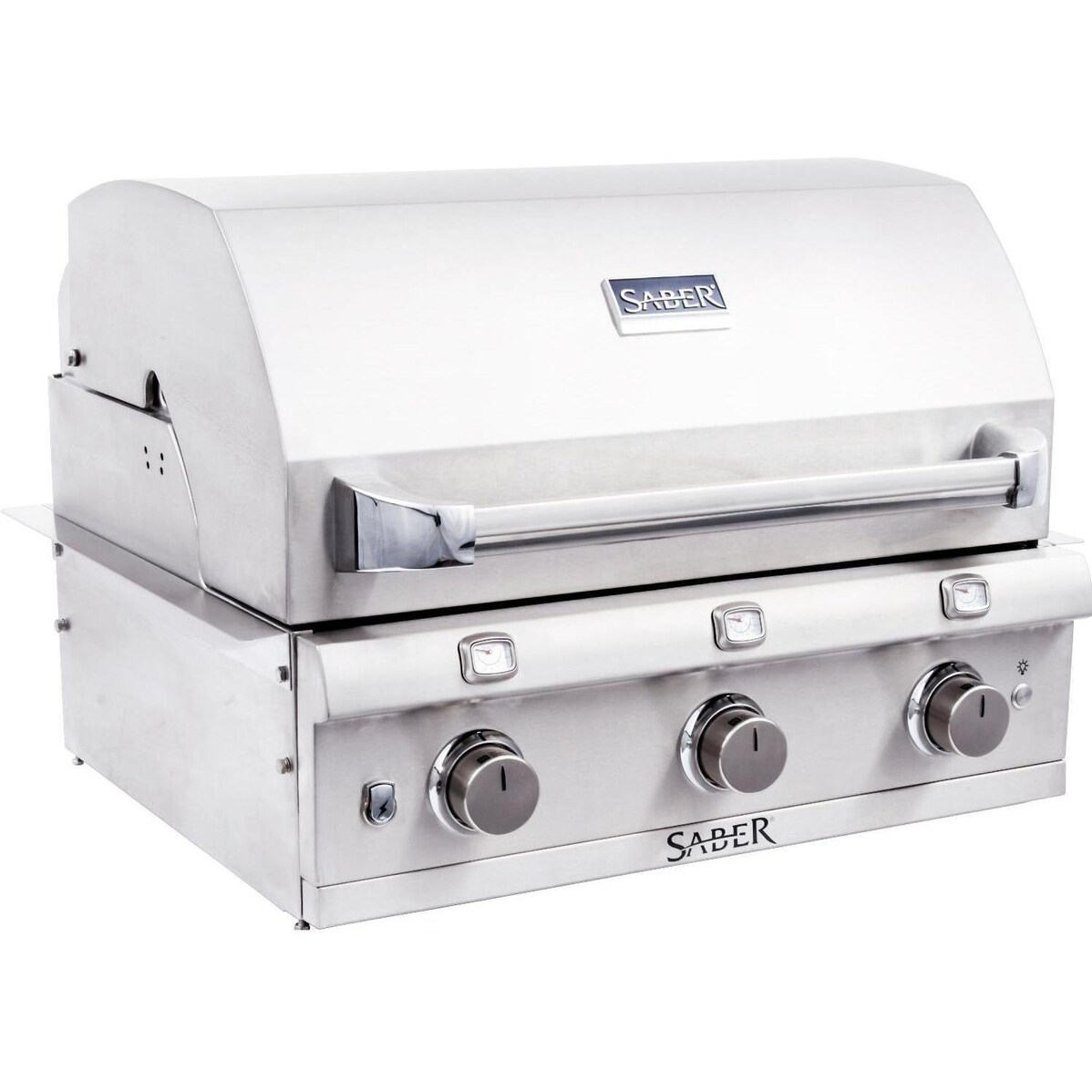 Saber Premium 500 32-Inch 3-Burner Built-In Infrared Natural Gas Grill