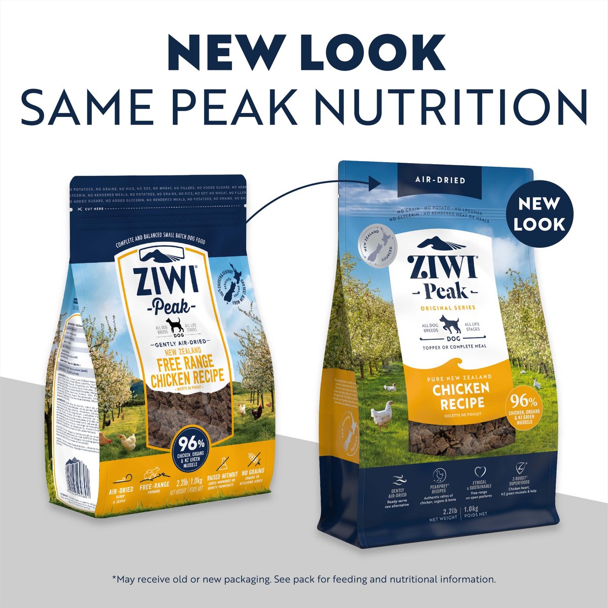 Ziwi Peak Chicken Grain-Free Air-Dried Dog Food