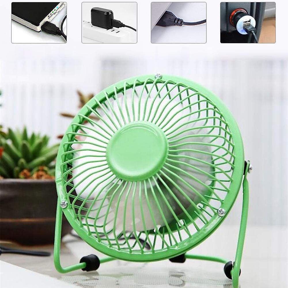 Mini Silent Usb Fan-4 Inch-greenhome Furnishings