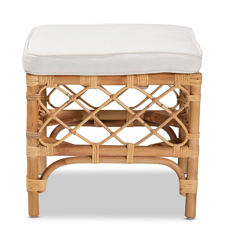 bali and pari Orchard Rattan Ottoman