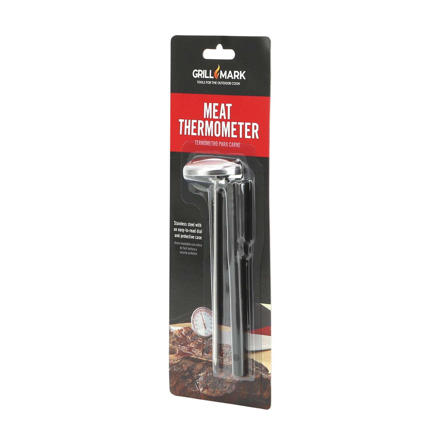 Grill Mark Instant Read Dial Meat Thermometer