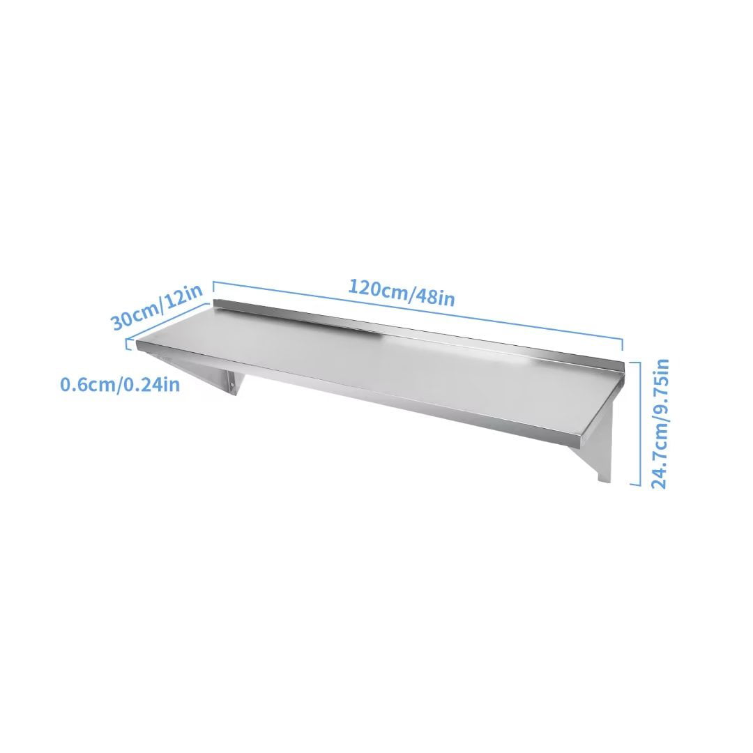 Nisorpa Stainless Floating Shelves, 12