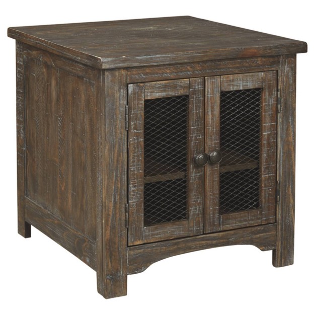 Danell Ridge Rectangular End Table Brown Signature Design By Ashley