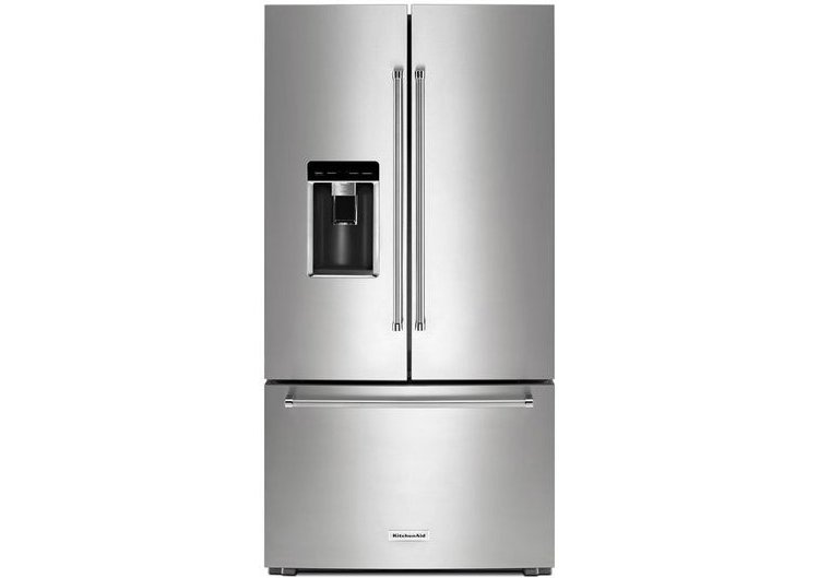 KitchenAid 23.8 Cu. Ft. PrintShield Stainless Steel Counter-Depth French Door Refrigerator