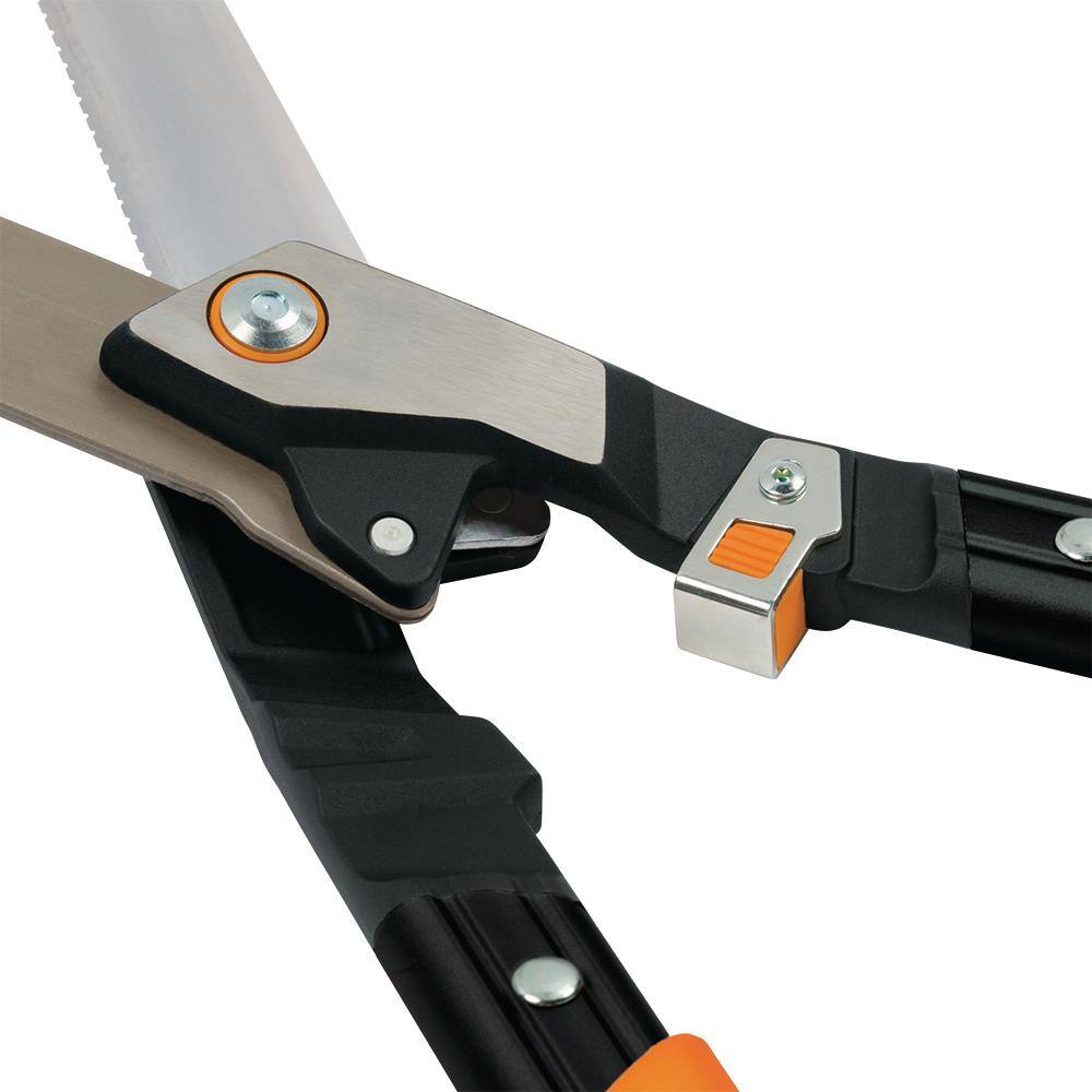 Fiskars Pro 9 in. Steel High Carbon Blades Aluminum Handled Hedge Shears 394921-1003