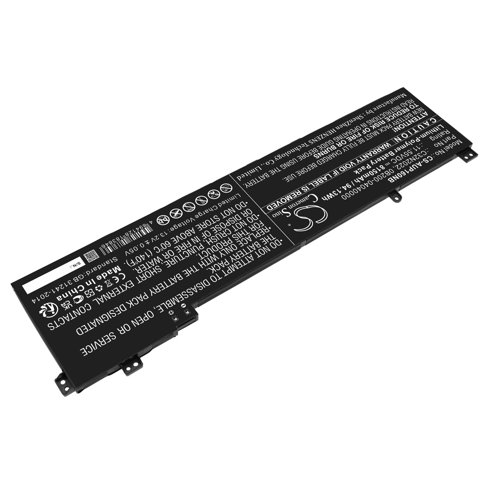 Asus VivoBook Pro 16X M7600 Vivobook Pro 16X M7600QEL2014 Vivobook Pro 16X M7600QEL2014 VivoBook Pro 8150mAh Laptop and Notebook Replacement Battery BatteryClerkcom Laptop and Notebook