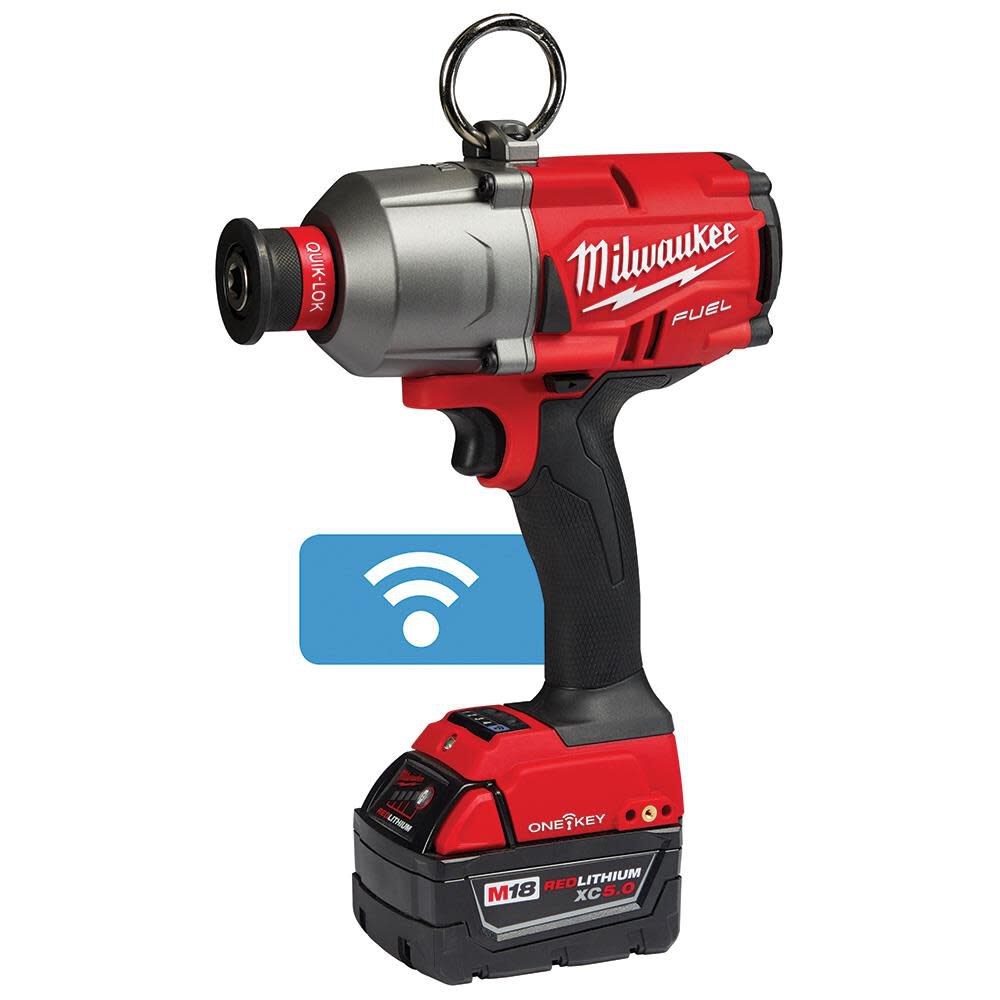 Milwaukee M18 FUEL ONE-KEY 7/16In Hex Utility High Torque Impact Wrench Kit 2865-22 from Milwaukee