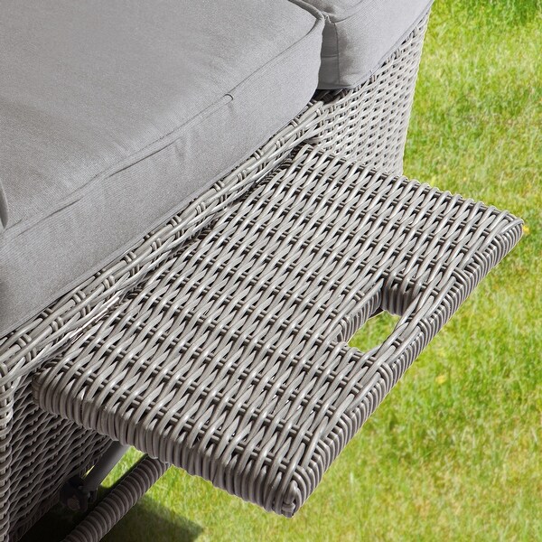 Ove Decors Sandra Daybed Grey Plain Weave