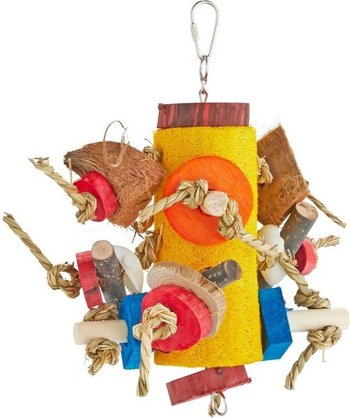 AandE Cage Company Fun Spongy Bird Toy