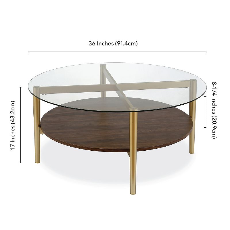 Finley and Sloane Otto Round Coffee Table