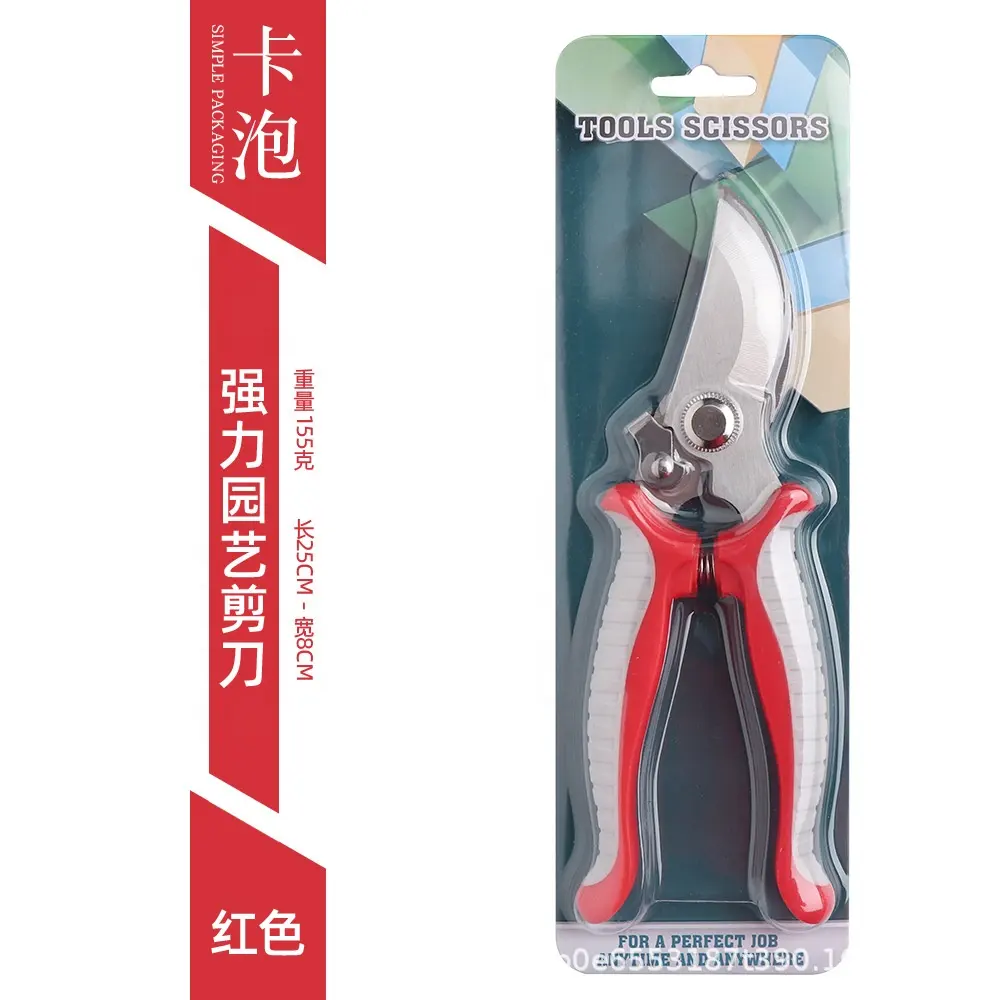 Universal stainless steel cutter with anti slip handle bonsai hand pruners SK5 garden grass shears wholesale price