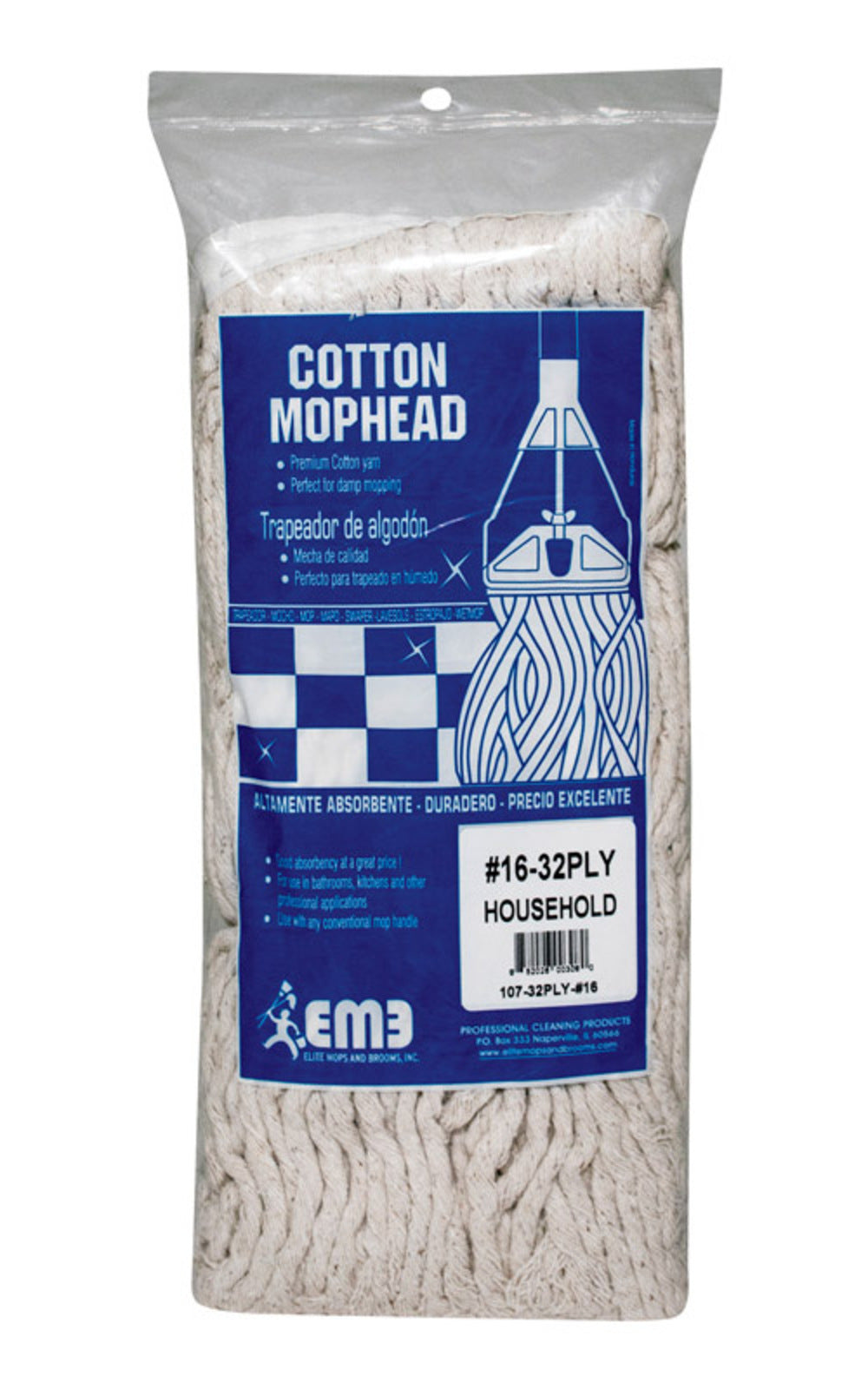 32PLY COTTON MOPHEAD #16