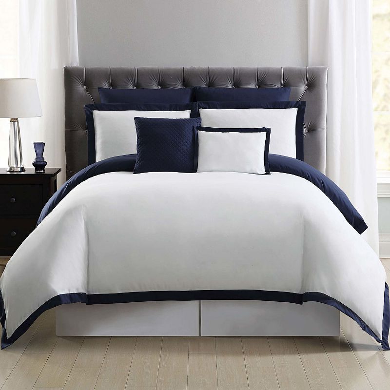 Truly Soft Everyday Hotel Border Duvet Cover Set