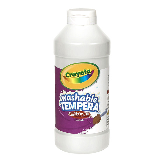 Crayola BIN311553 Artista Ii Tempera 16 Oz White W...