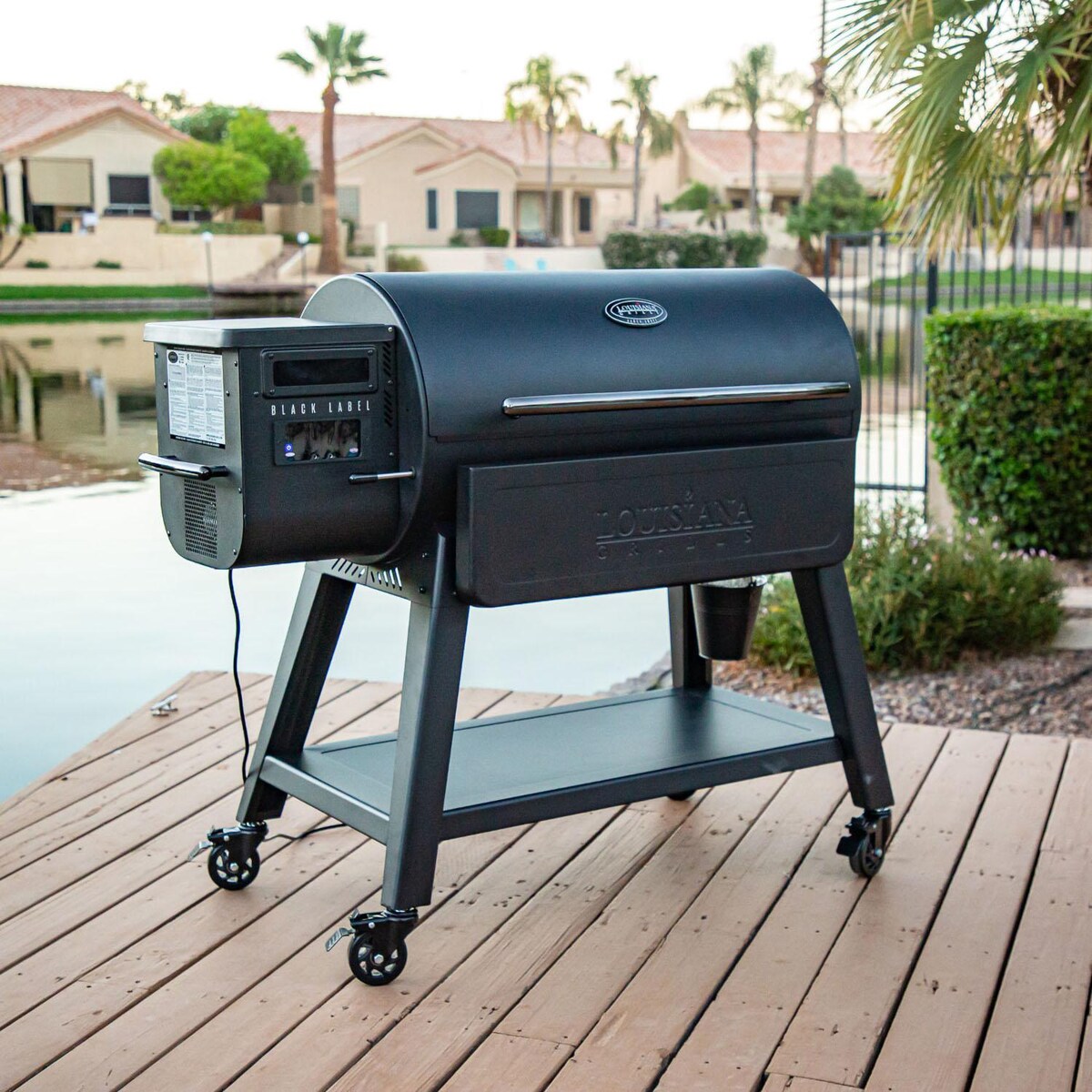 Louisiana Grills LG1200BL Black Label Series Pellet Grill W/ Wi-Fi Control