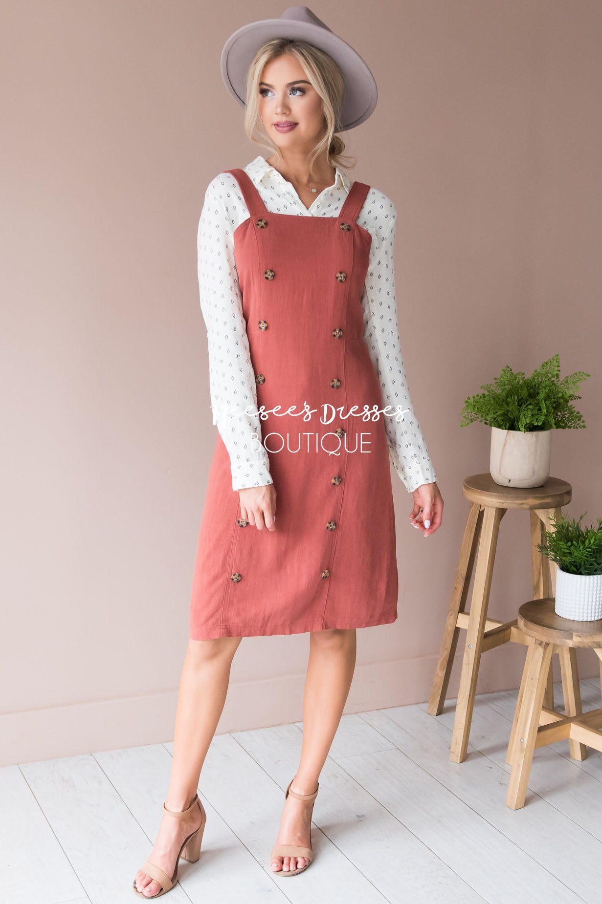 The Junie Overall Dress