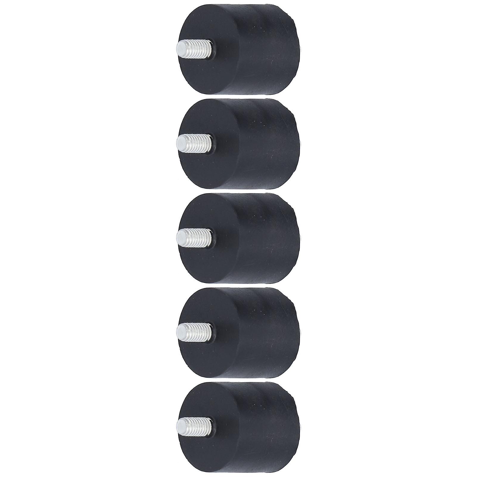 5pcs Rubber Vibration Isolator Shock Absorption High Elasticity Good Cushioning Noise Reduction Rubber Mountsm6