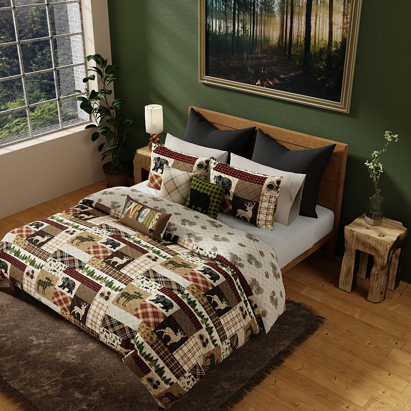 Donna Sharp Wilderness Pine Quilt Set with Shams