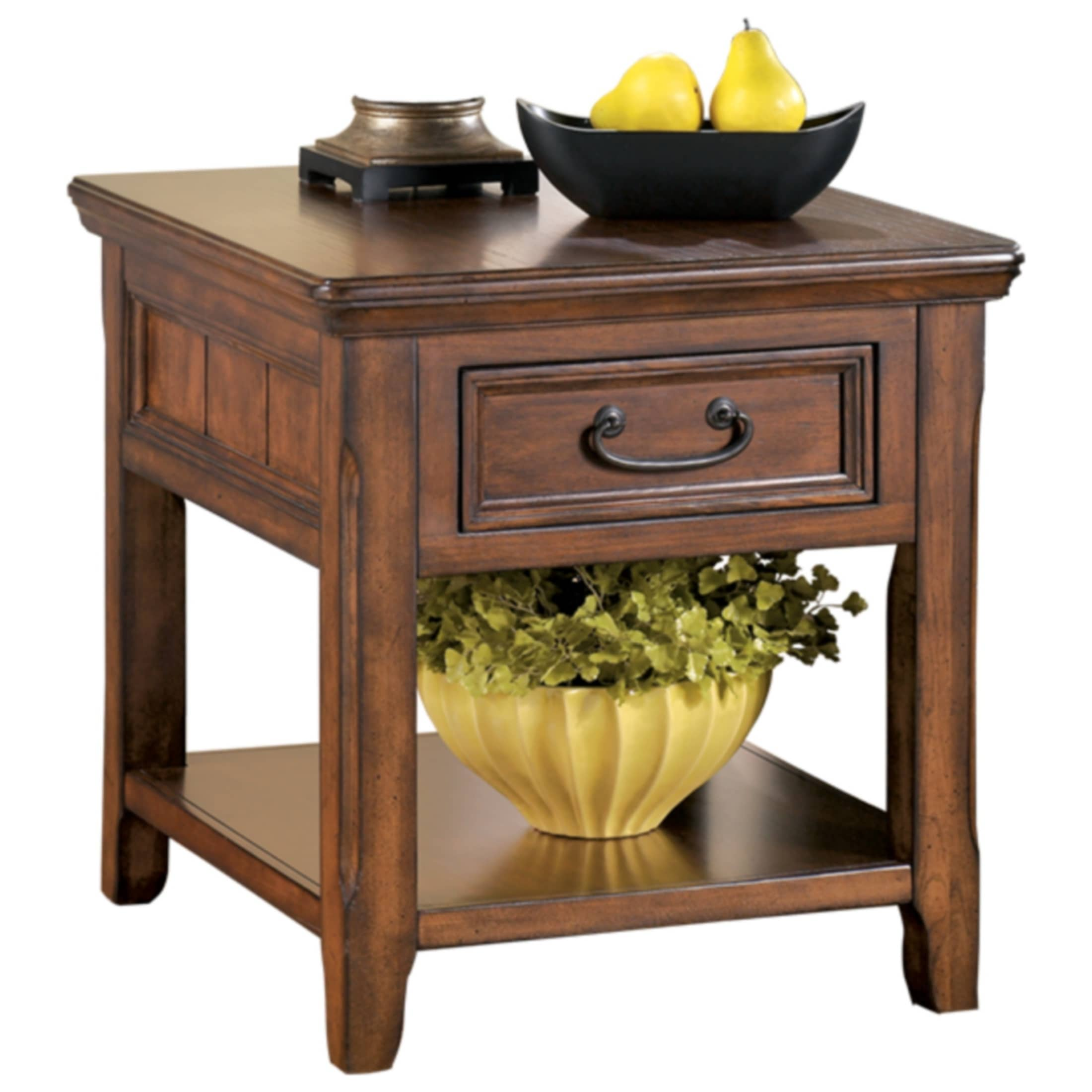 Signature Design by Ashley Woodboro Rectangular End Table