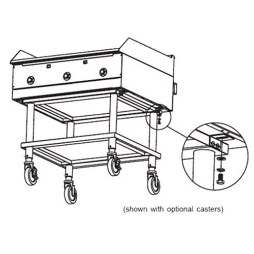 Southbend HDCS-48 Equipment Stand， for Countertop Cooking