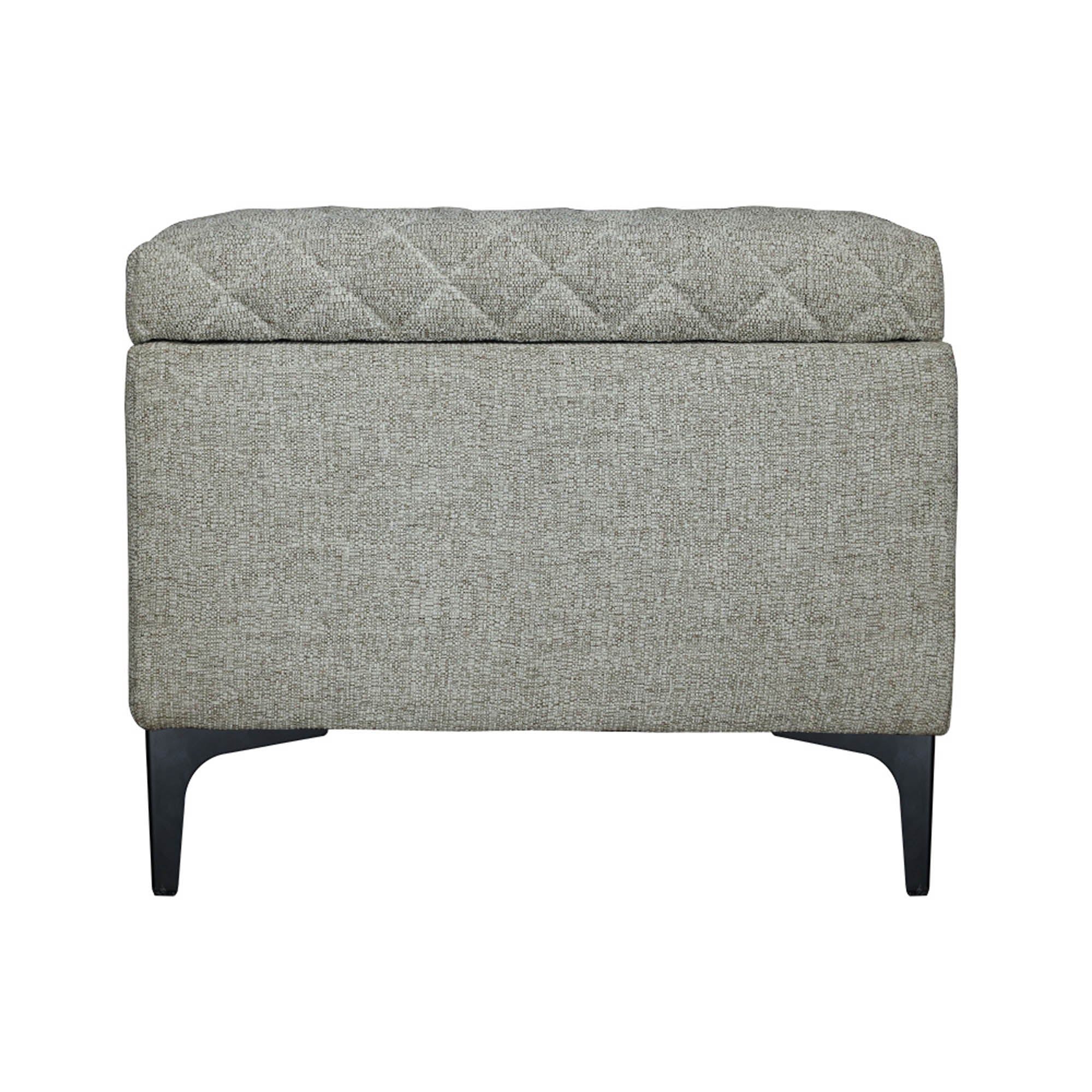 Reece Storage Ottoman - Tan