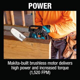 Makita LXT 14 in. 18V Lithium-Ion Brushless Battery Electric Chainsaw (Tool Only) XCU11Z