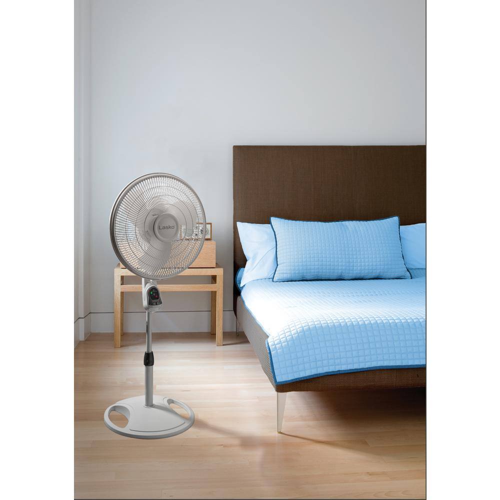 Lasko 16 in. Remote Control Stand Fan 1646