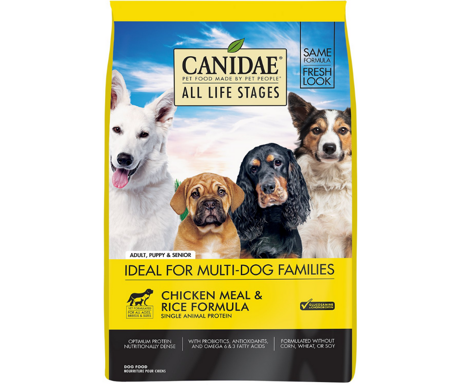 Canidae - All Life Stages， All Dog Breeds Chicken Meal and Rice Formul