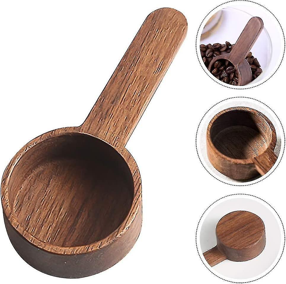 Wooden Shovel Measuring Spoon Tea Scoop Spice Shovel Tea Spoon Filler For Salt Gift