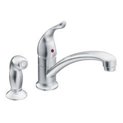 Moen Chateau Chrome One-Handle Kitchen Faucet