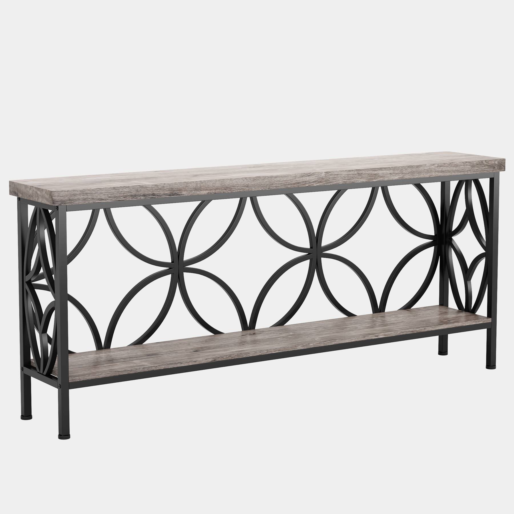 2-Tier Console Table, 70.9