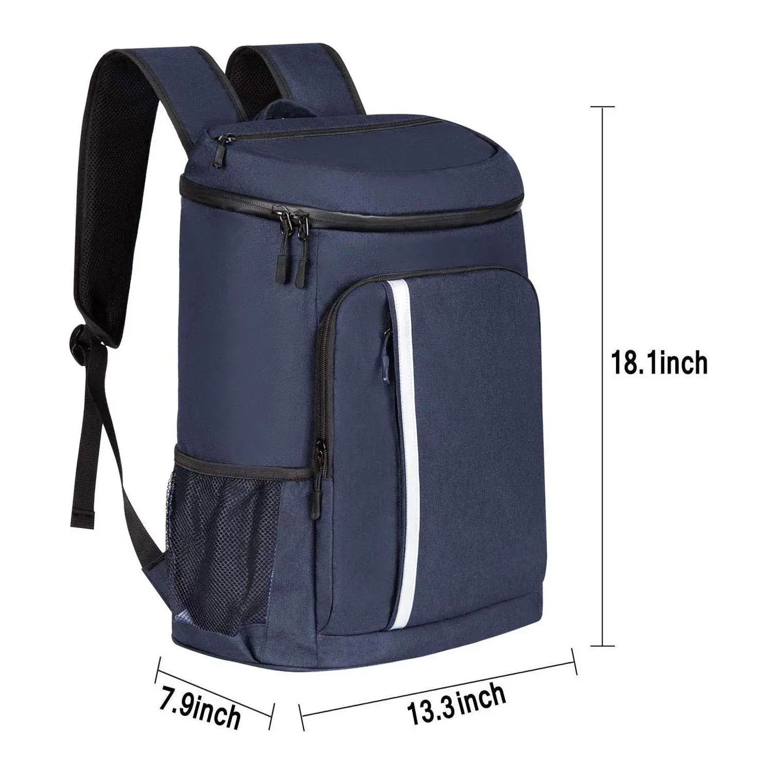 30 Cans Cooler Backpack Leakproof Insulated Waterproof Backpack Lightweight Soft Cooler Bags for Lunch Picnic Camping Hiking