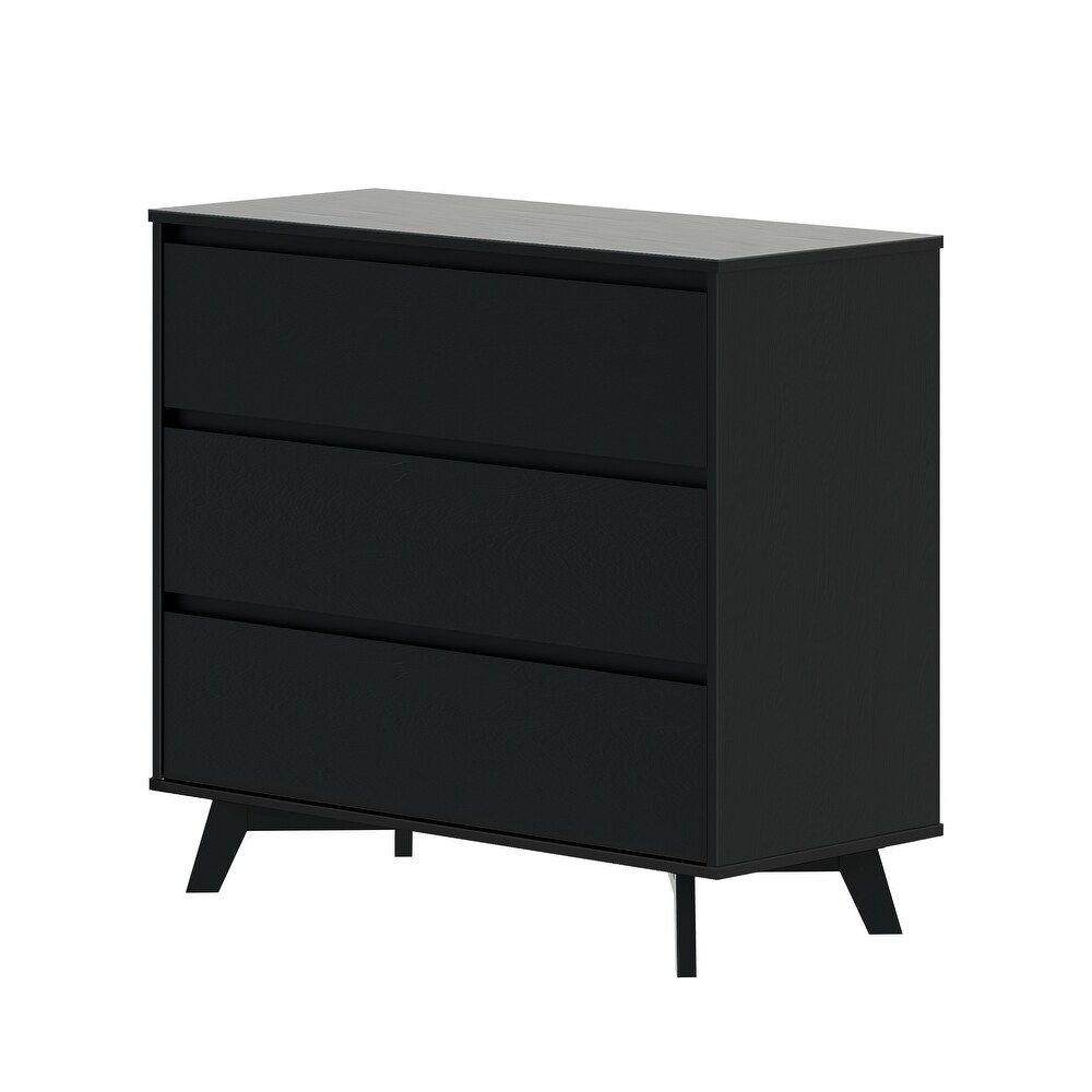 Max and Lily Scandinavian 3 Drawer Dresser