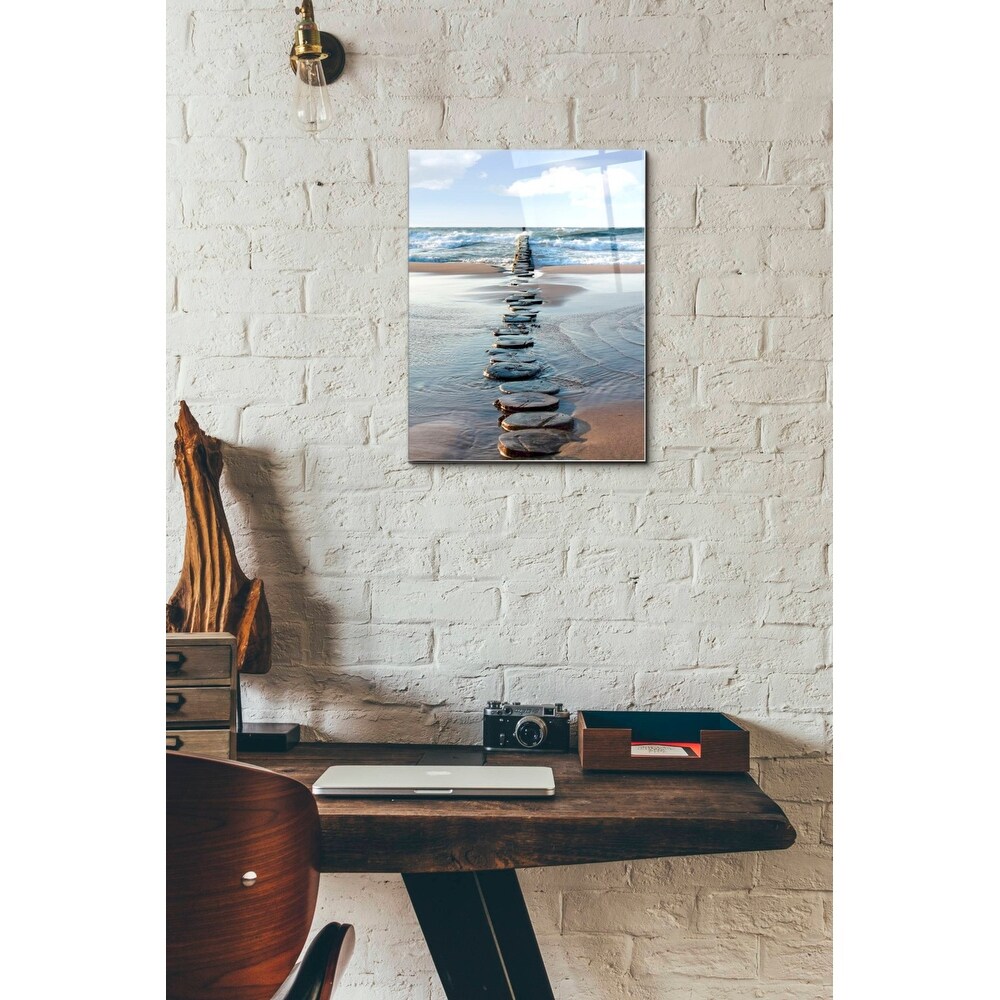 Epic Art 'Stepping Stones' Acrylic Glass Wall Art