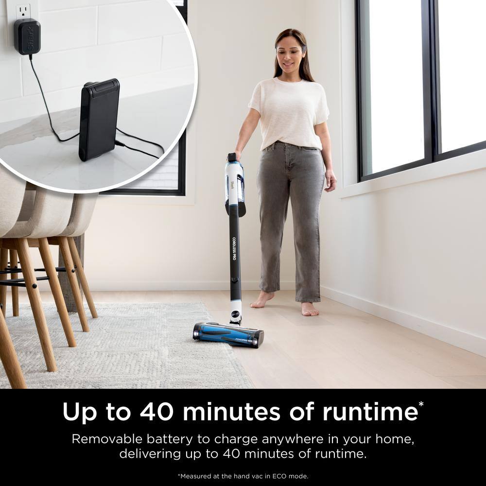 Shark Cordless Pro Bagless Stick Vacuum with Clean Sense IQ Odor Neutralizer PowerFins+ Brushroll 40Min Runtime - IZ562H IZ562H