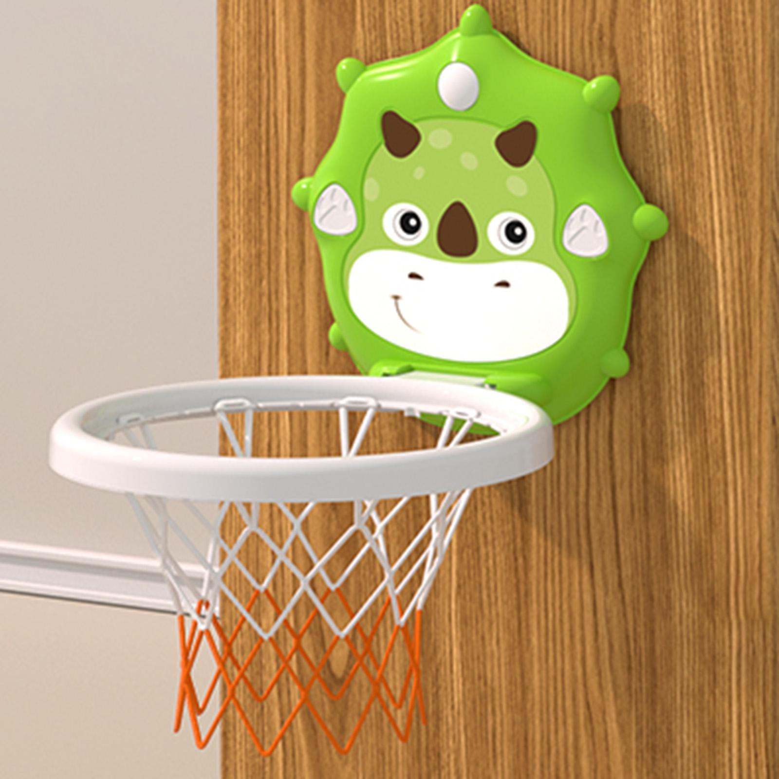 Mini Basketball Hoop Basketball Backboard Toy Basketball Toys for Door Adults Gifts Standard