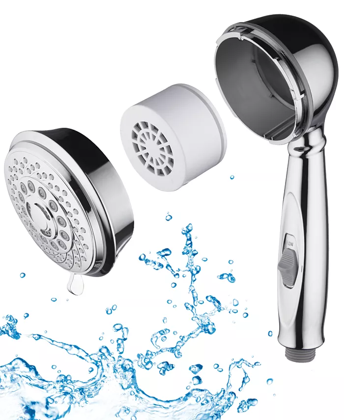 HotelSpa AquaCare By Hotel Spa 7-Setting Filtered Handheld Shower Head