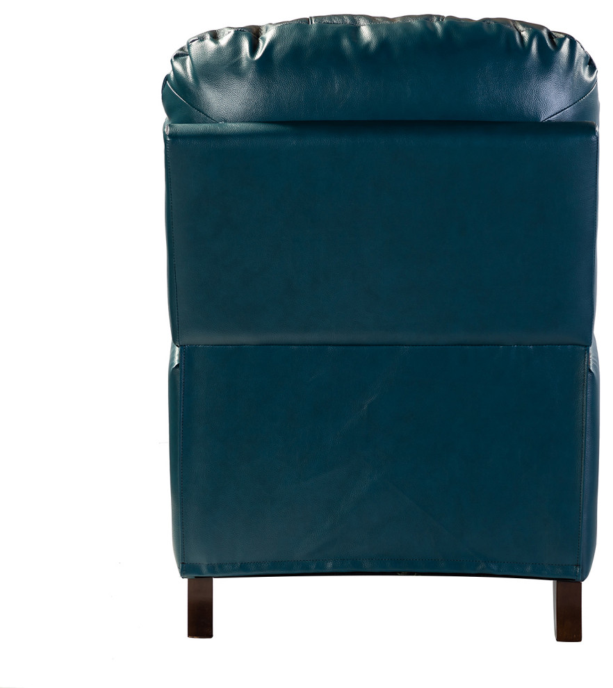 Amanda Genuine Leather Manual Recliner  Set of 2   Contemporary   Recliner Chairs   by Karat Home  Houzz