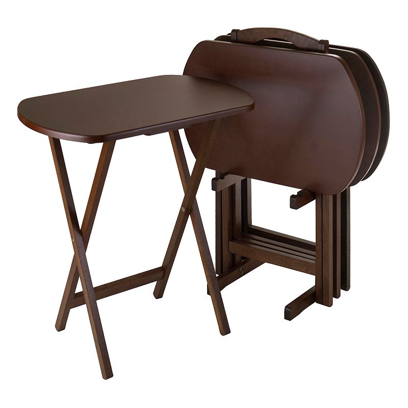 Winsome 5-pc. TV Tray Table Set