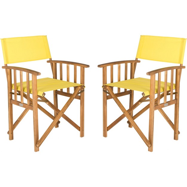 Laguna Director Chair set Of 2 Safavieh