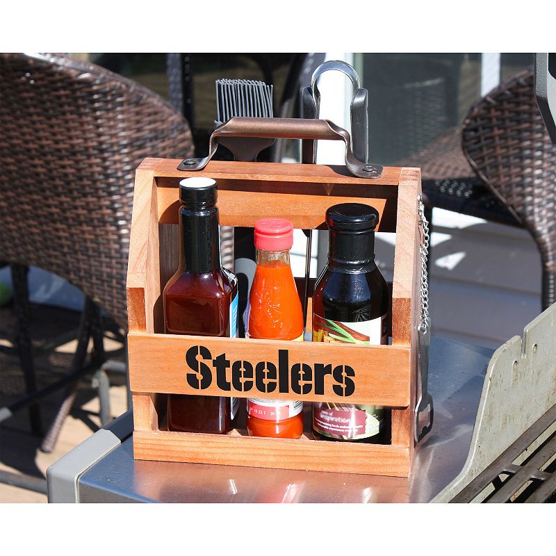 Pittsburgh Steelers BBQ Caddy