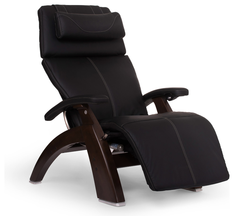 Human Touch PC 610 Power Perfect Chair Dark Walnut Zero Anti Gravity Recliner   Transitional   Recliner Chairs   by The Back Store  Houzz