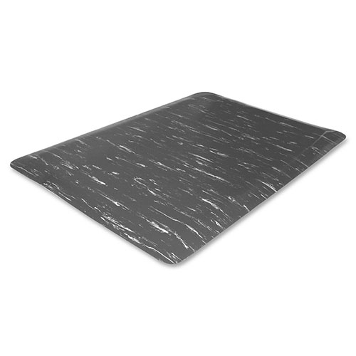 Genuine Joe Anti-Fatigue Mat | 3' x 5'， Gray Marble | GJO58840