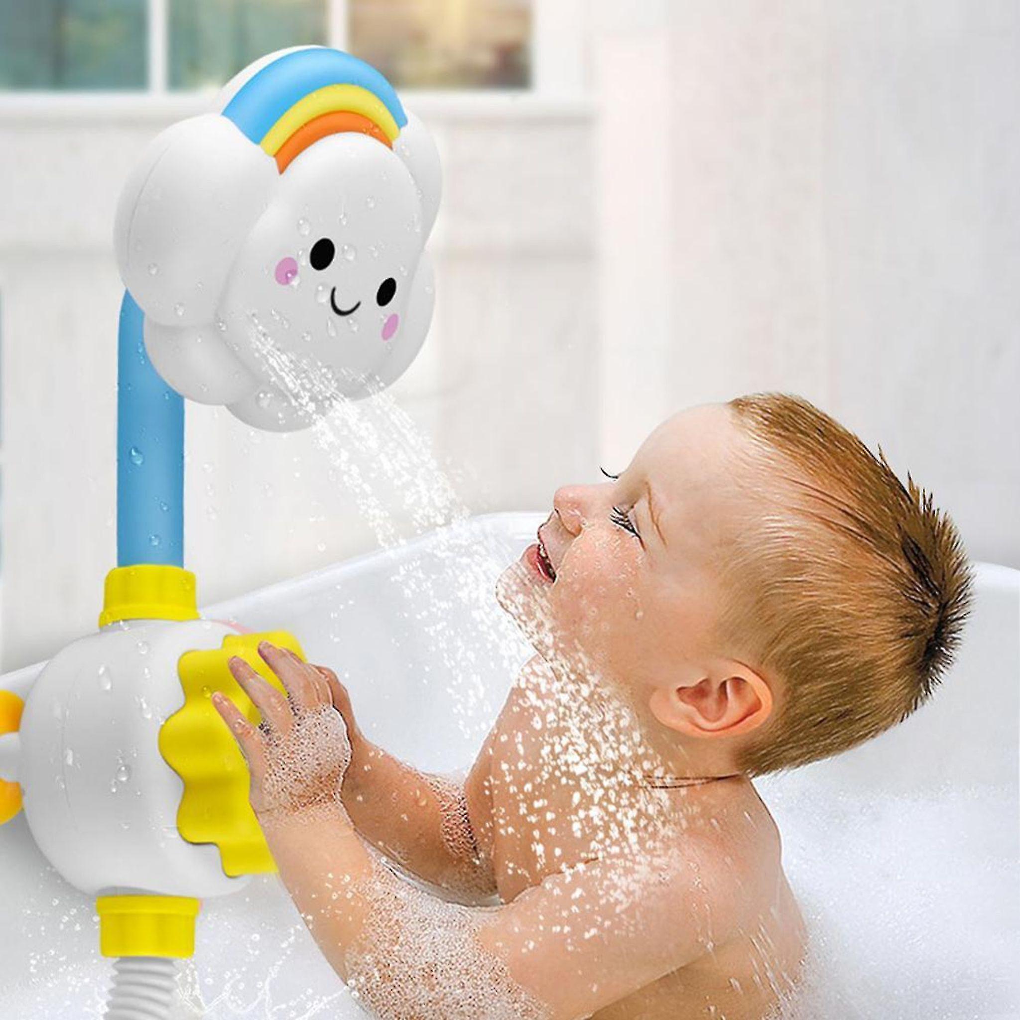 Cute Cloud Baby Bathtub Spray Toy Children's Bathroom Water Shower Gift Bathtub Toy