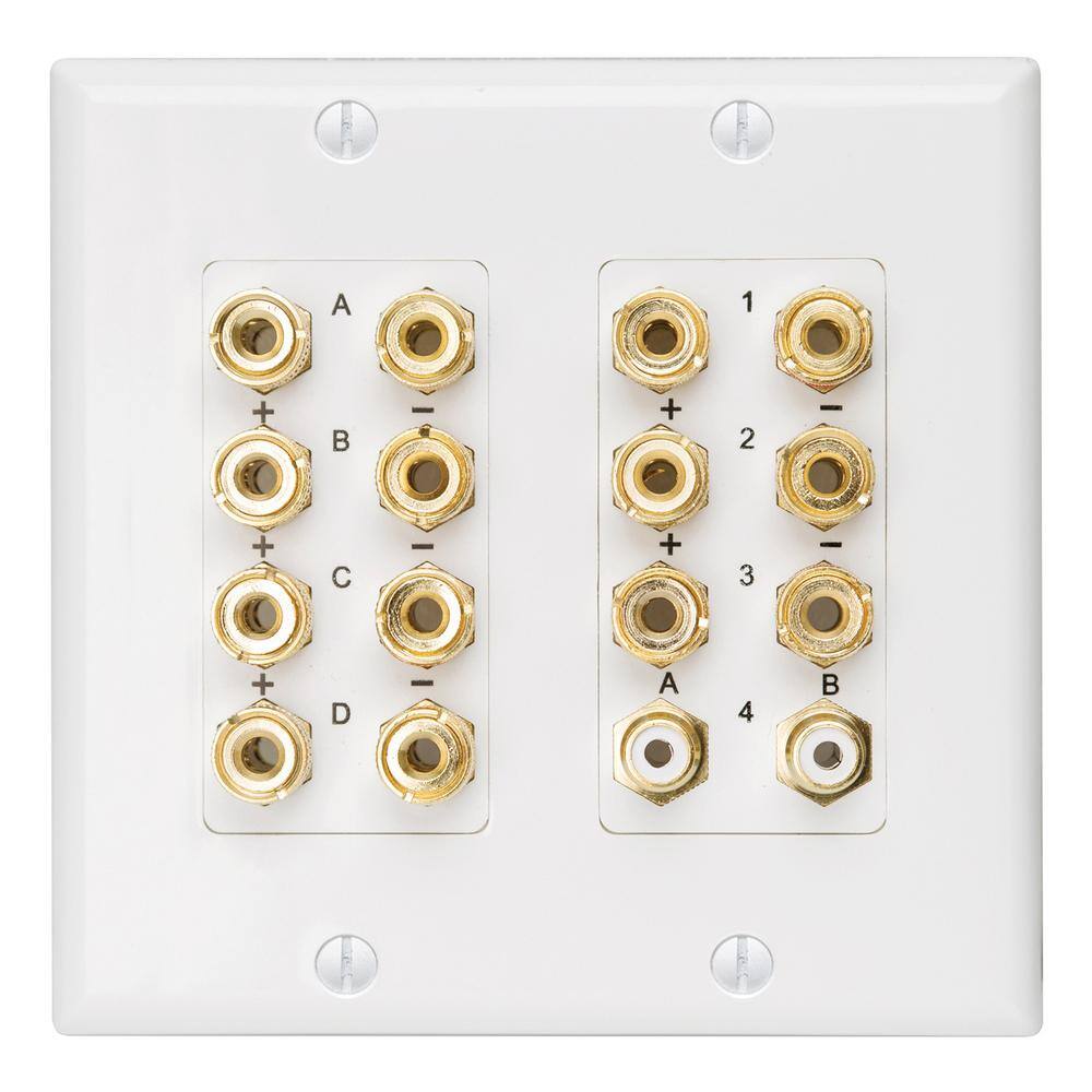 RUSSOUND Home Theater Speaker System Wallplate HTP-7.2