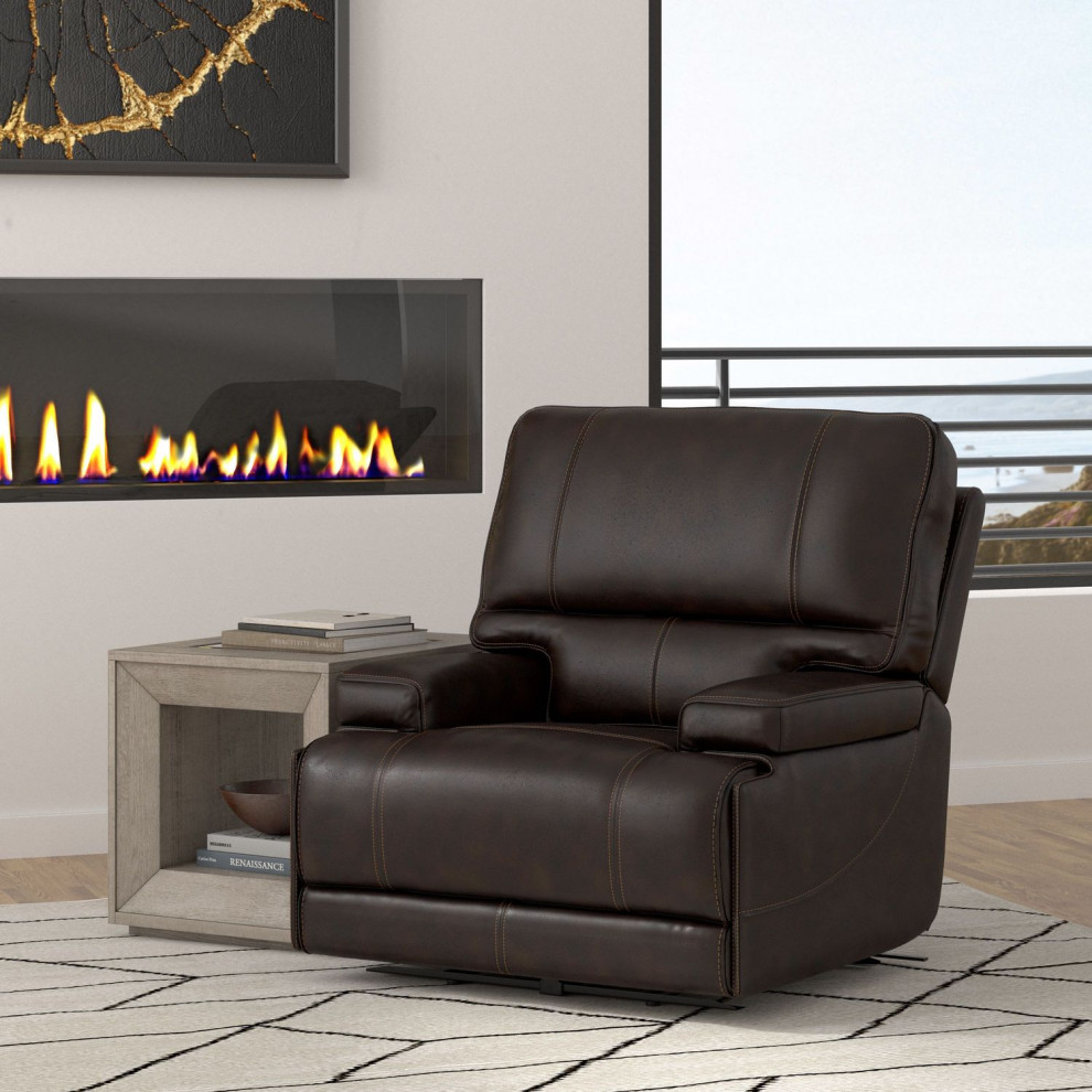 Parker Living Whitman Power Cordless Recliner   Contemporary   Recliner Chairs   by Unlimited Furniture Group  Houzz