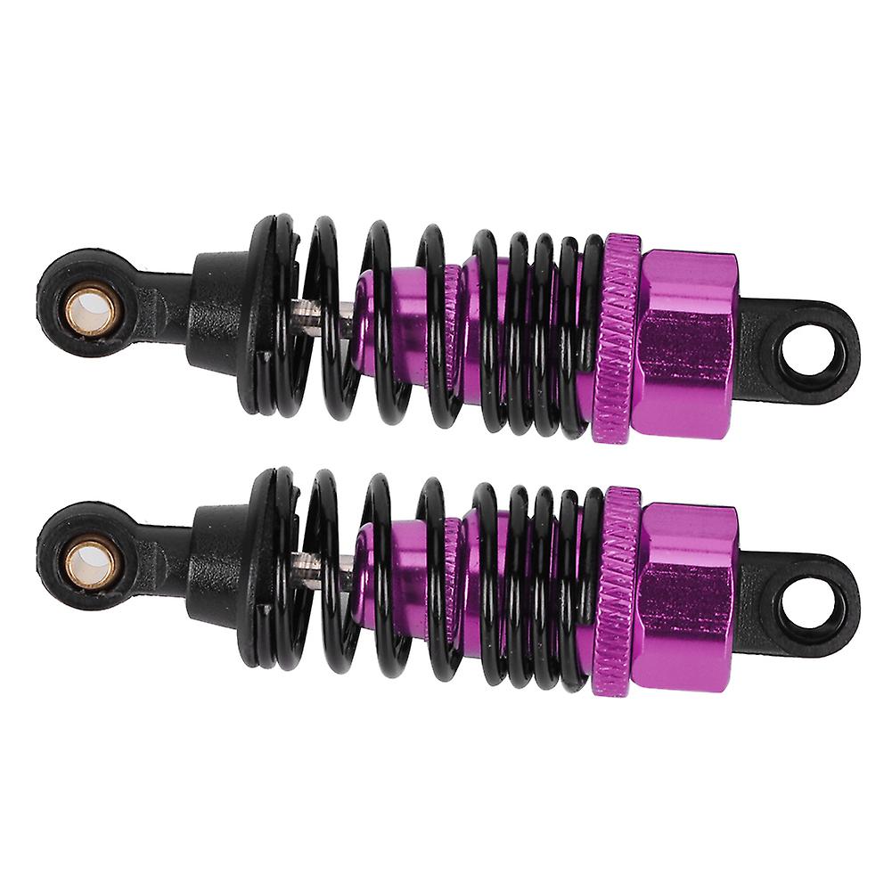 2pcs Shock Struts Damper Fit For Hsp 94101 / 94102 / 94103 / 94122 / 94123 1/10 Rc Carpurple