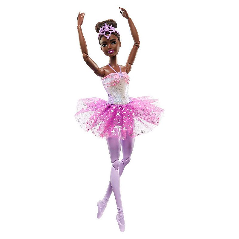 Barbie Magical Light-Up Ballerina Doll with Black Hair